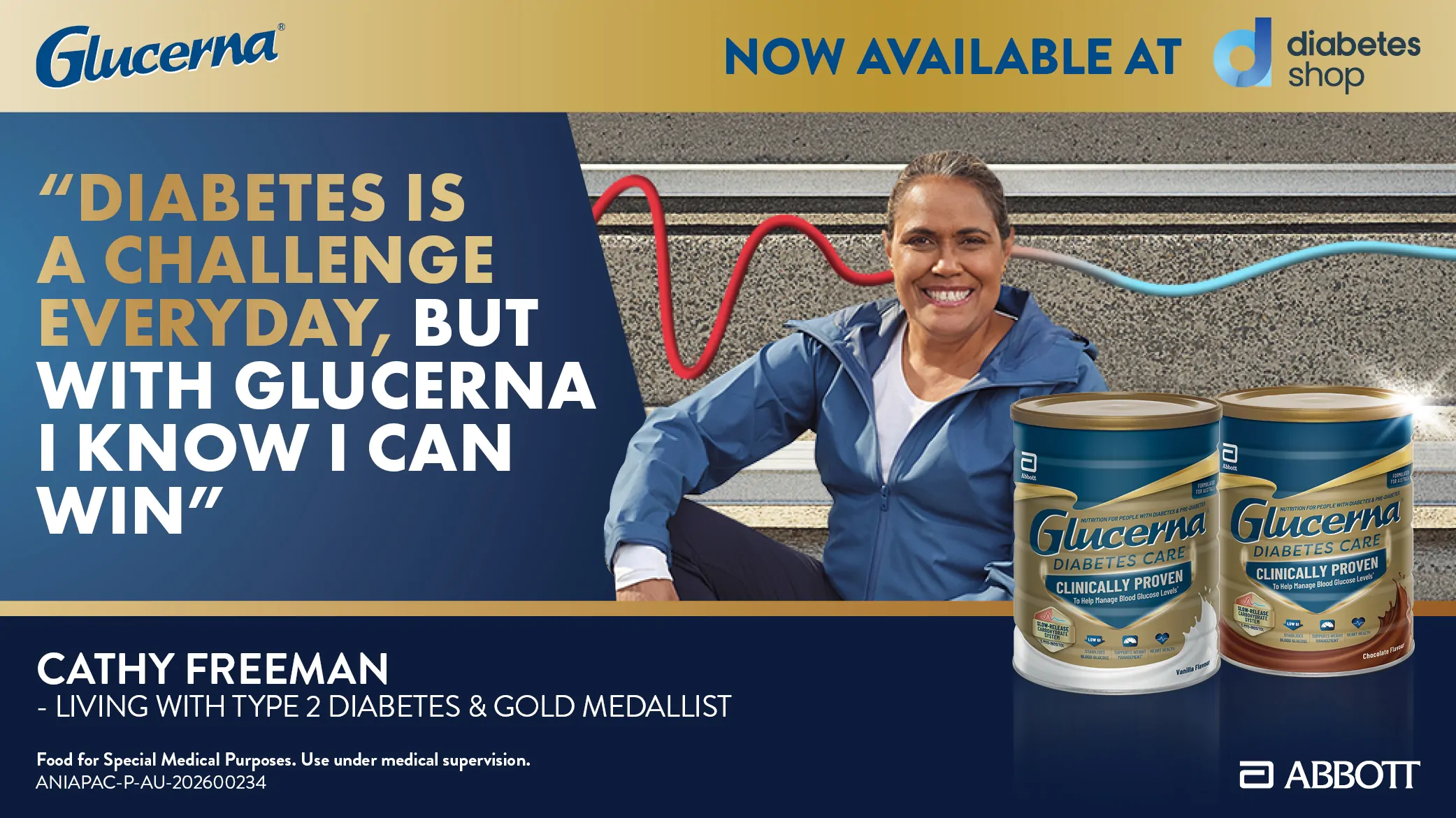 Glucerna can help support glycaemic management